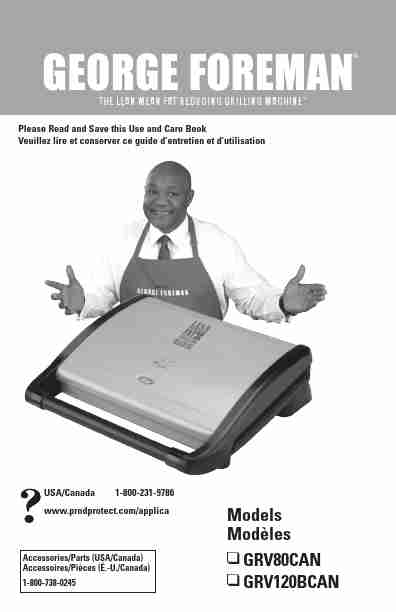 George Foreman Kitchen Grill GRV120BCAN-page_pdf